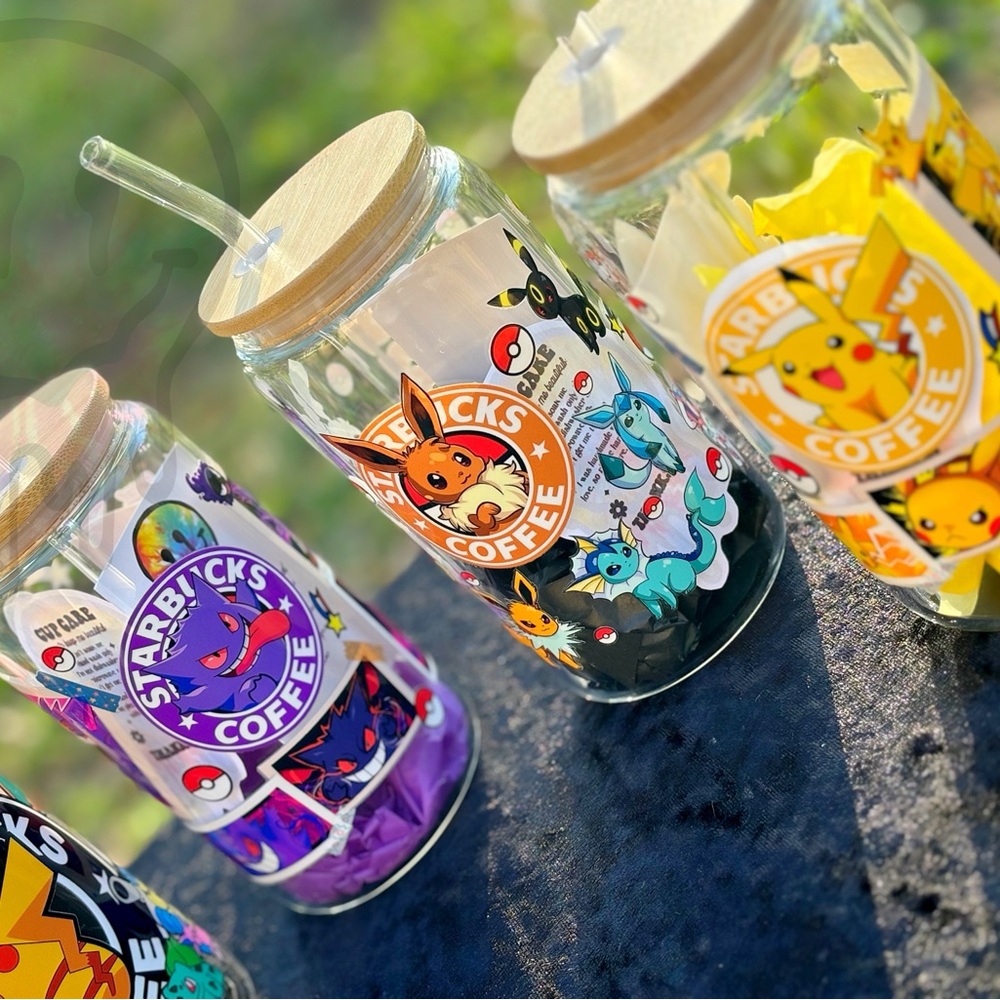 16 oz Handmade Glass Cups